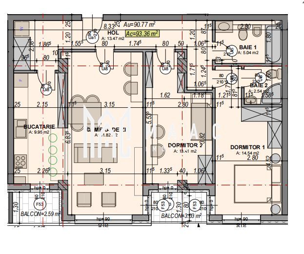 Comision 0% | Apartament 3 camere | Etaj intermediar | Lift - Poză 2