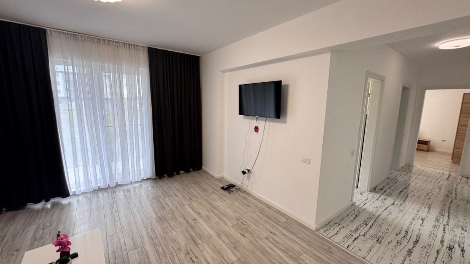 AP. 2 CAMERE- CURTE 60 MP, PARCARE INCLUSA, CENTRALA PROPRIE, MODERN - Poză 3