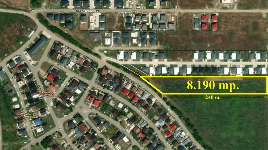 TUNARI - Cartierul Tineretului, 8.200 mp. teren ideal investitie - Poză 1