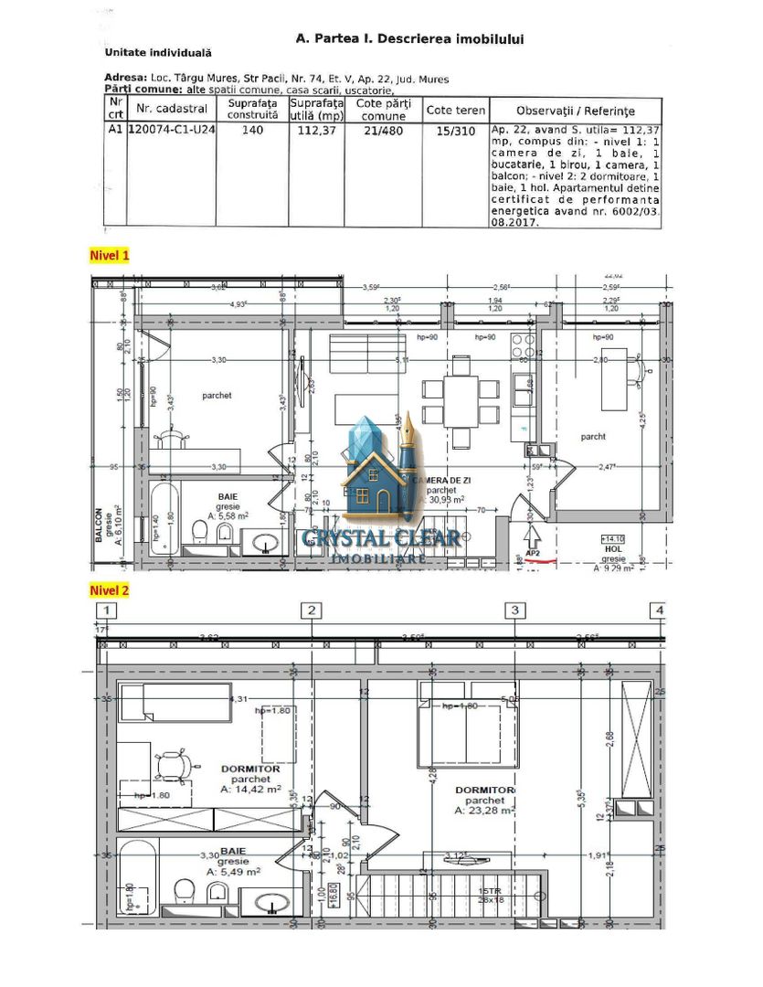 Apartament - Penthouse 5 camere - zona 7 noiembrie - Poză 8