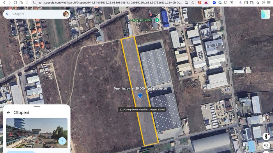 Teren intravilan 20.000 mp str. Ardealului Otopeni - Poză 1
