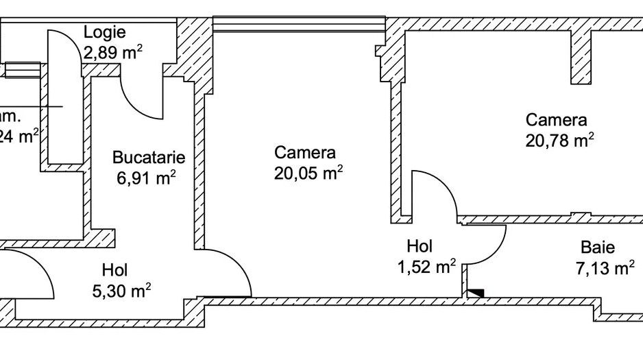 Apartament 2 camere 63mp Ultracentral - Poză 11