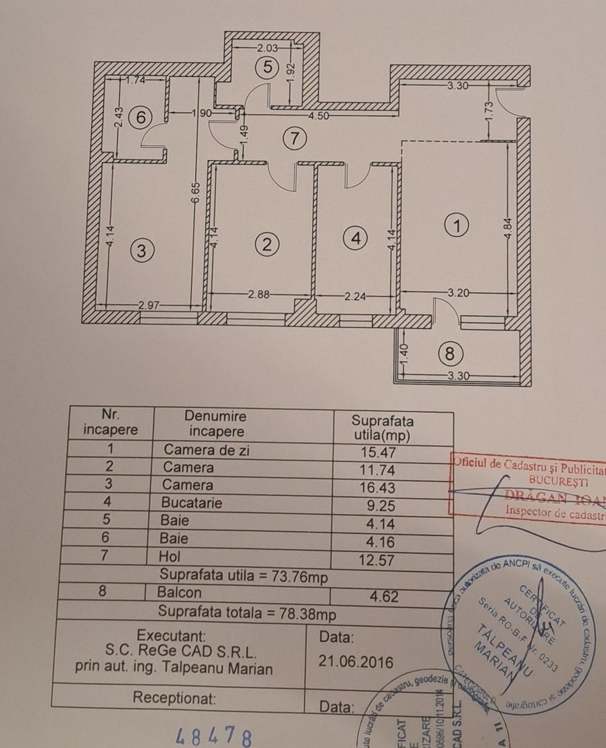 Camin impecabil | Centrala proprie | Parcare - Poză 20
