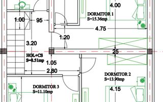 Apartament Nou 4 camere 115 mp-curte proprie 85mp- Zona OMV Libertatii - Poză 3