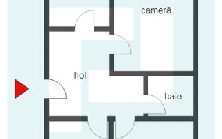 Apartament elegant cu trei camere. Strada Horia. - Poză 11