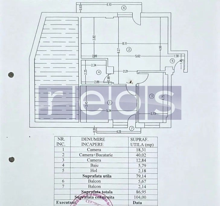 VANZARE APARTAMENT 3 CAMERE TEPES VODA CALEA CALARASILOR 87MP MANSARDA - Poză 11