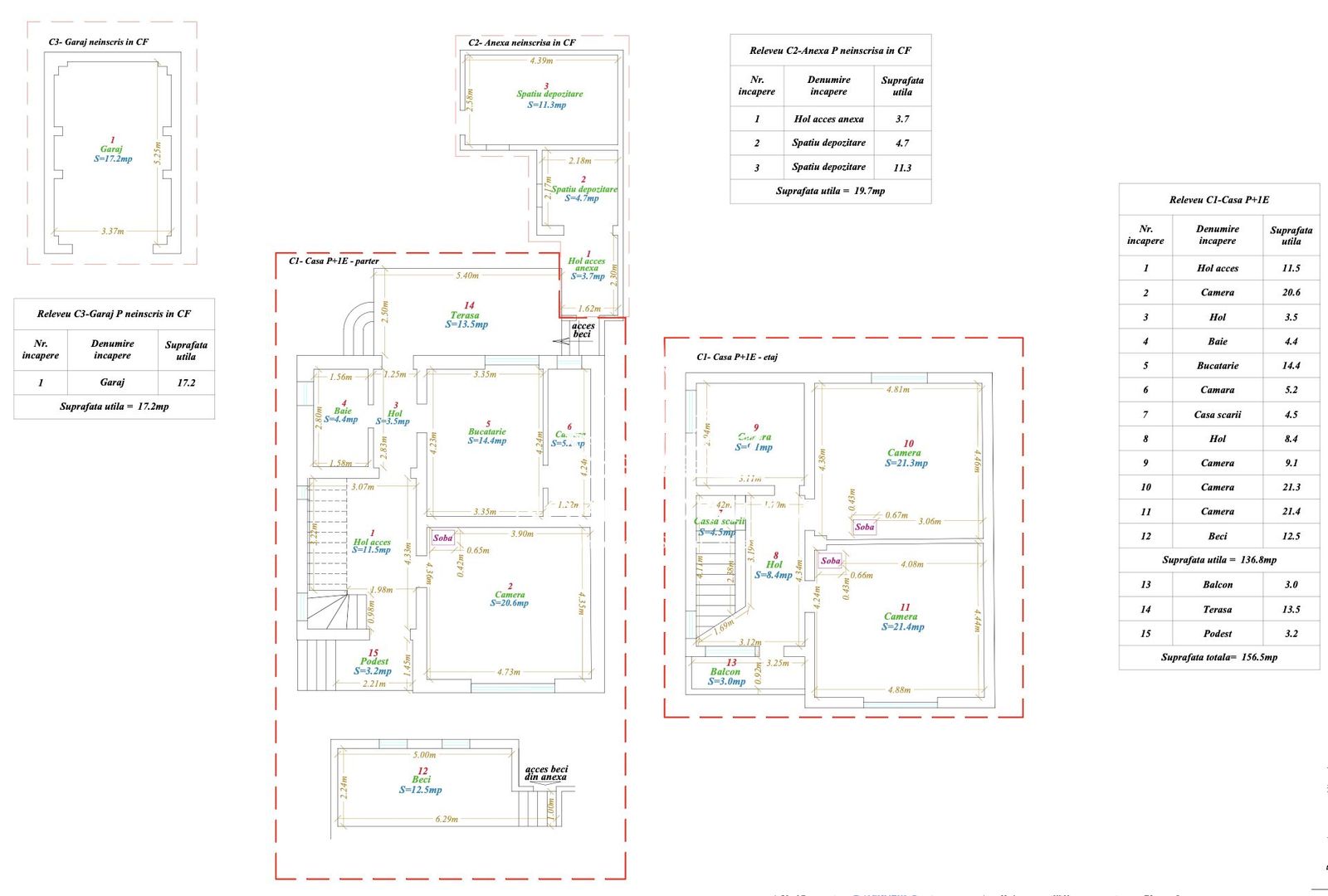 Casa spatioasa de 156mp cu 4 camere, teren de 237mp in Buzias - comision 0! - Poză 3