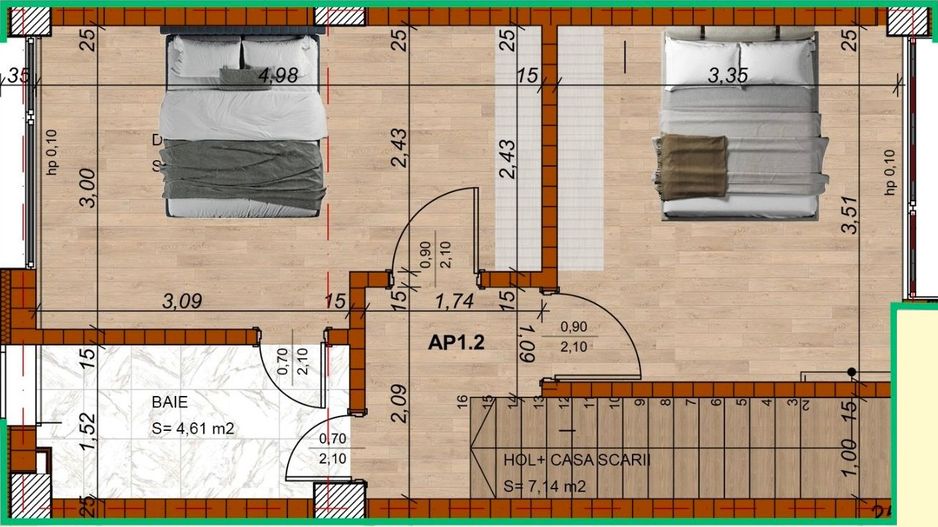 Apartament de vânzare în Natural residence - Poză 2