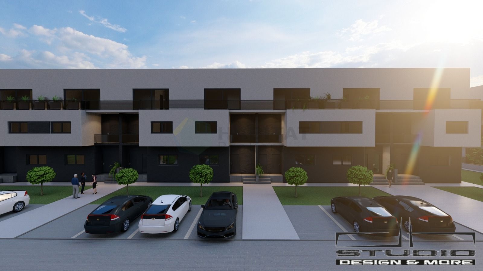 Apartament spațios de 3 camere  | 74 mp utili + balcon | Tunari - Poză 32