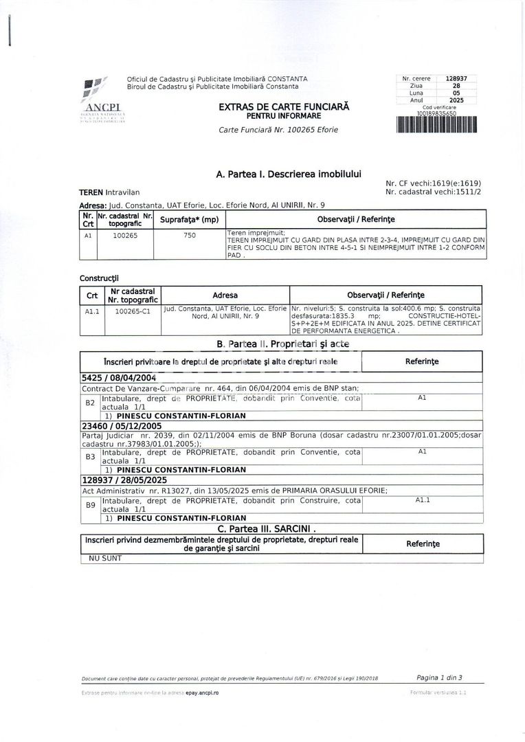 EFORIE NORD (COD10) - Pensiune de vanzare - Poză 17