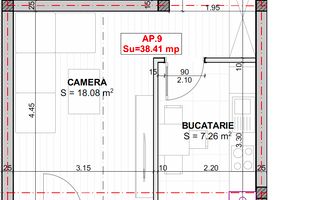 Etaj 1. Decomandat. Bloc NOU - Poză 12