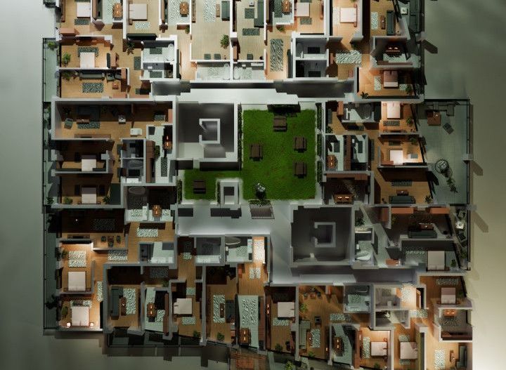 Tomis Nord/Carrefour - Perpetum Residence III - 3 camere decomandate, bloc nou. - Poză 3