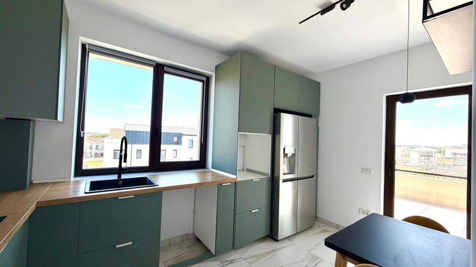 Apartament tip Penthouse cu terasa - 2 camere - Giroc - Poză 7