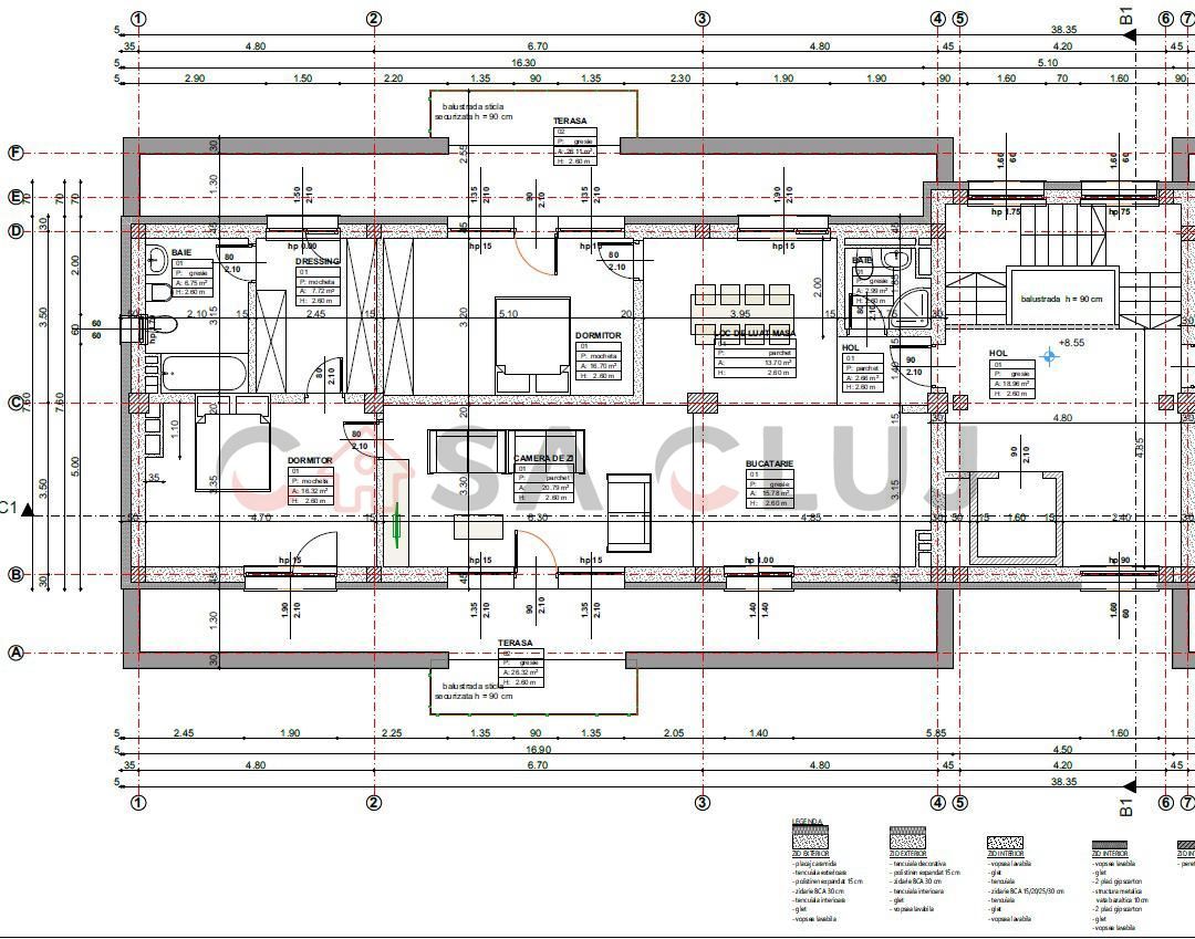Penthouse 3 camere | 103 mp utili + 2 terase 50 mp | Borhanci - Poză 9