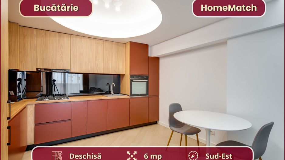 Cortina North || 3 camere || Prima închiriere || Comision 0% - Poză 5