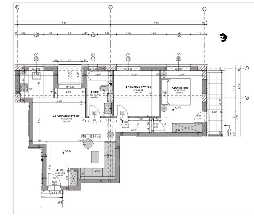 Apartament 3 camere de vânzare | Kastani Residence - Poză 9