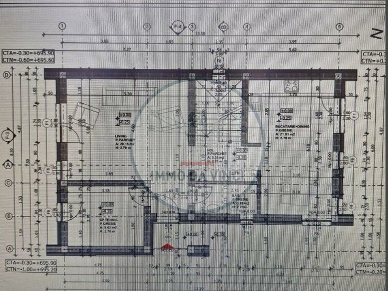 Casa 4 camere de vanzare in Salicea - Schiță 3