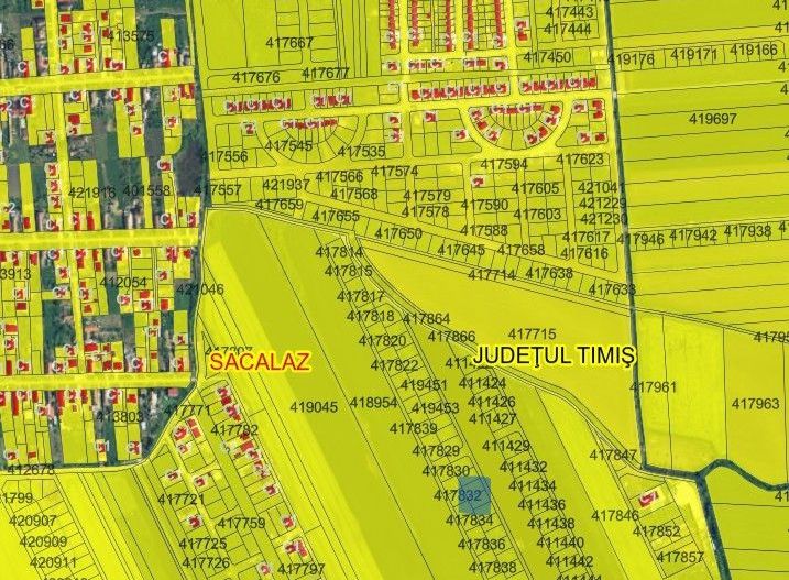 Teren pentru duplex in Sacalaz - 600 mp, in Spatele Cartierului Primaverii - Poză 3