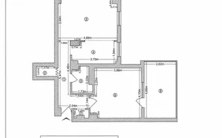 Apartament 2 camere | Decomandat | M. Lujerului | 1980 - Schiță 23