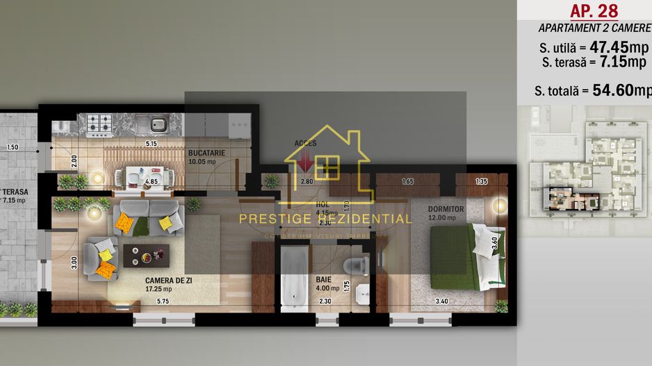 Ap 2 Camere Finalizat,Titan-Nicolae Grigorescu-Metrou - Poză 8