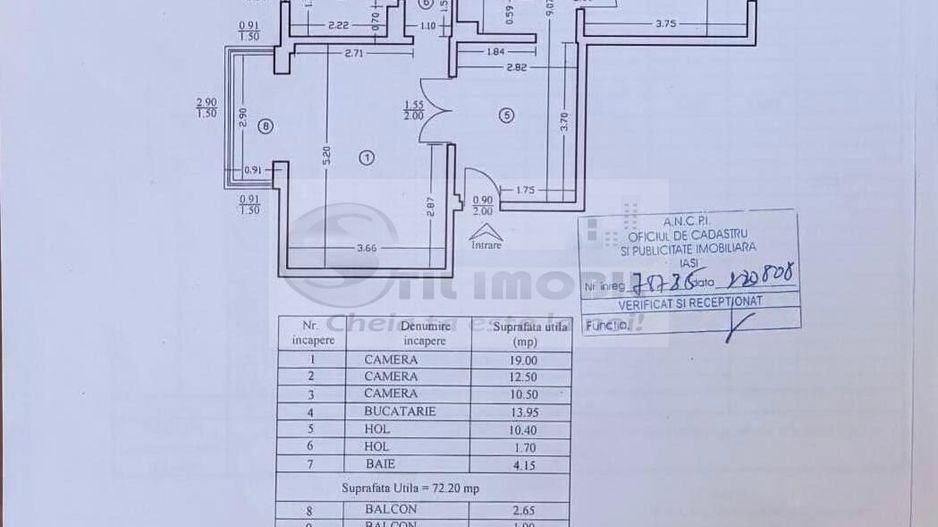 Apartament 3 camere, Poitiers ,mobilat si utilat ,fara risc, 125000 € - Poză 20