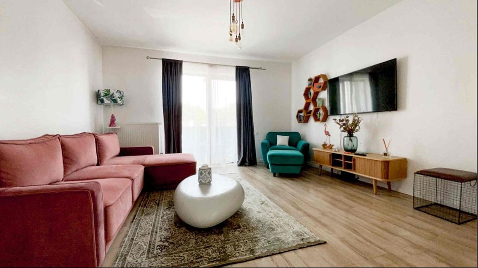 Apartament Modern De Inchiriat | Gradina | Terasa Acoperita | Balcon | Parcare - Poză 5