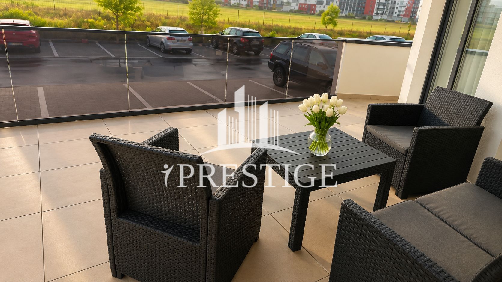 APARTAMENT 2 CAMERE ÎN ANSAMBLUL EVOLUTION, TERASĂ, LOC DE PARCARE - Poză 9