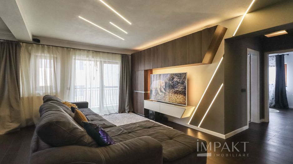 Apartament spatios cu balcon si terasa, complet mobilat, Europa! - Poză 1