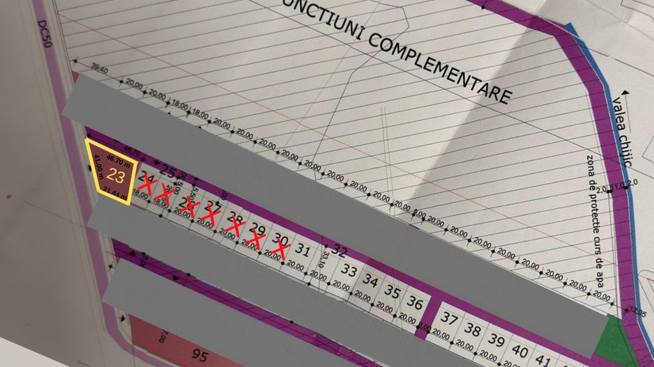 Teren intravilan Sacadat zona Coca Cola dublu front- 1190 mp- 26000 E. - Poză 2