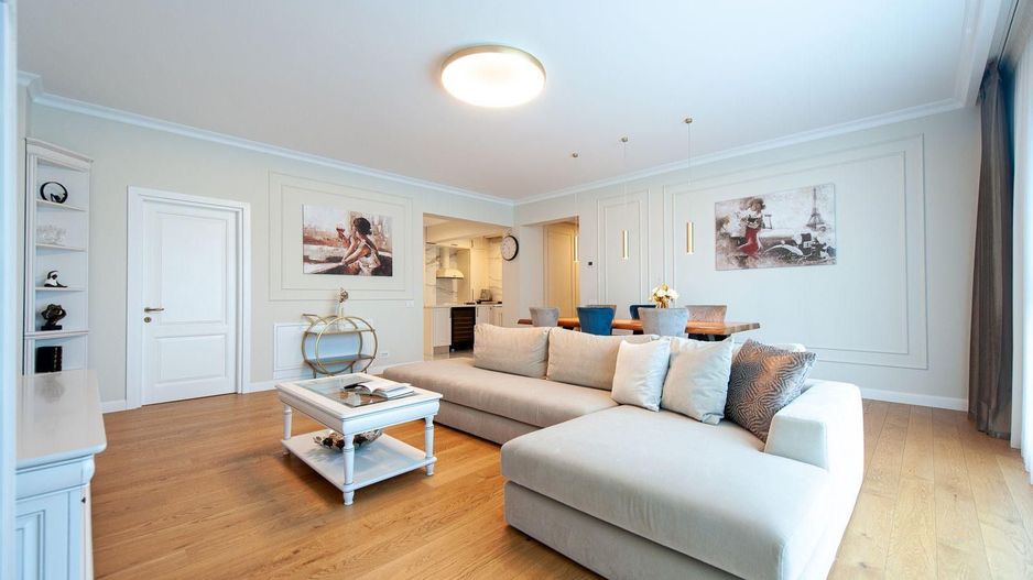 For Rent | 4-Room Apartment, 130 sqm | 2 Parking | Dressing Room - Poză 4