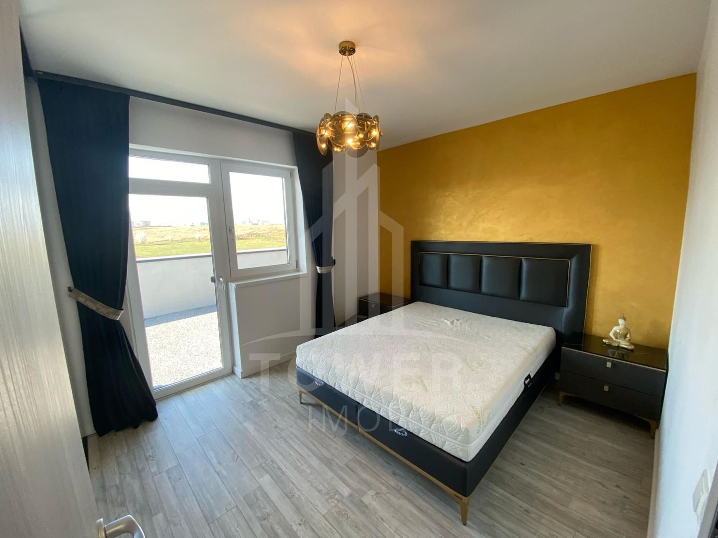 Penthouse de închiriat 3 camere, terasa 110mp, jacuzzi | Nord - Poză 10