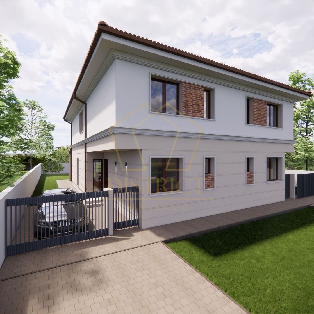 Duplex modern cu 5 camere despartit prin camera tehnica I Mosnita Noua - Poză 4