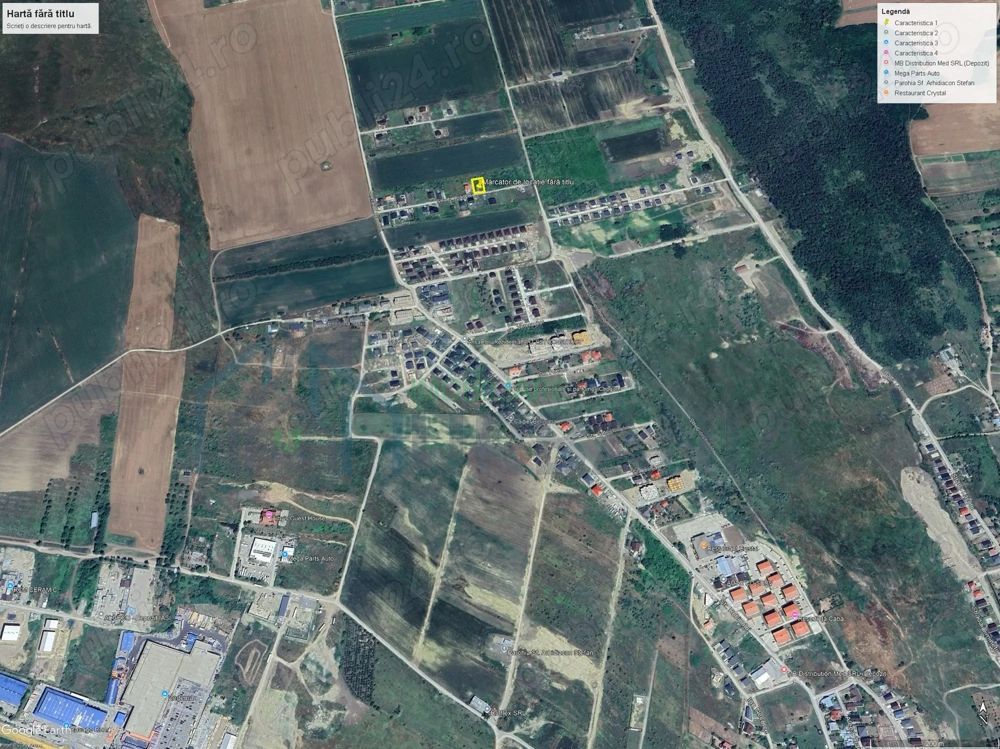 Teren 618 mp intravilan Valea Lupului, Iasi - Poză 2