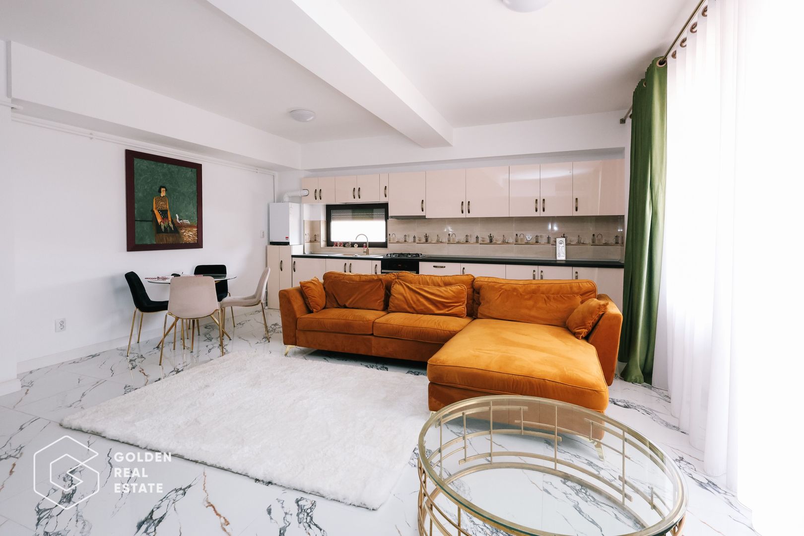 Apartament 3 camere, complet mobilat, garaj inclus – Pipera, 93 mp - Poză 2