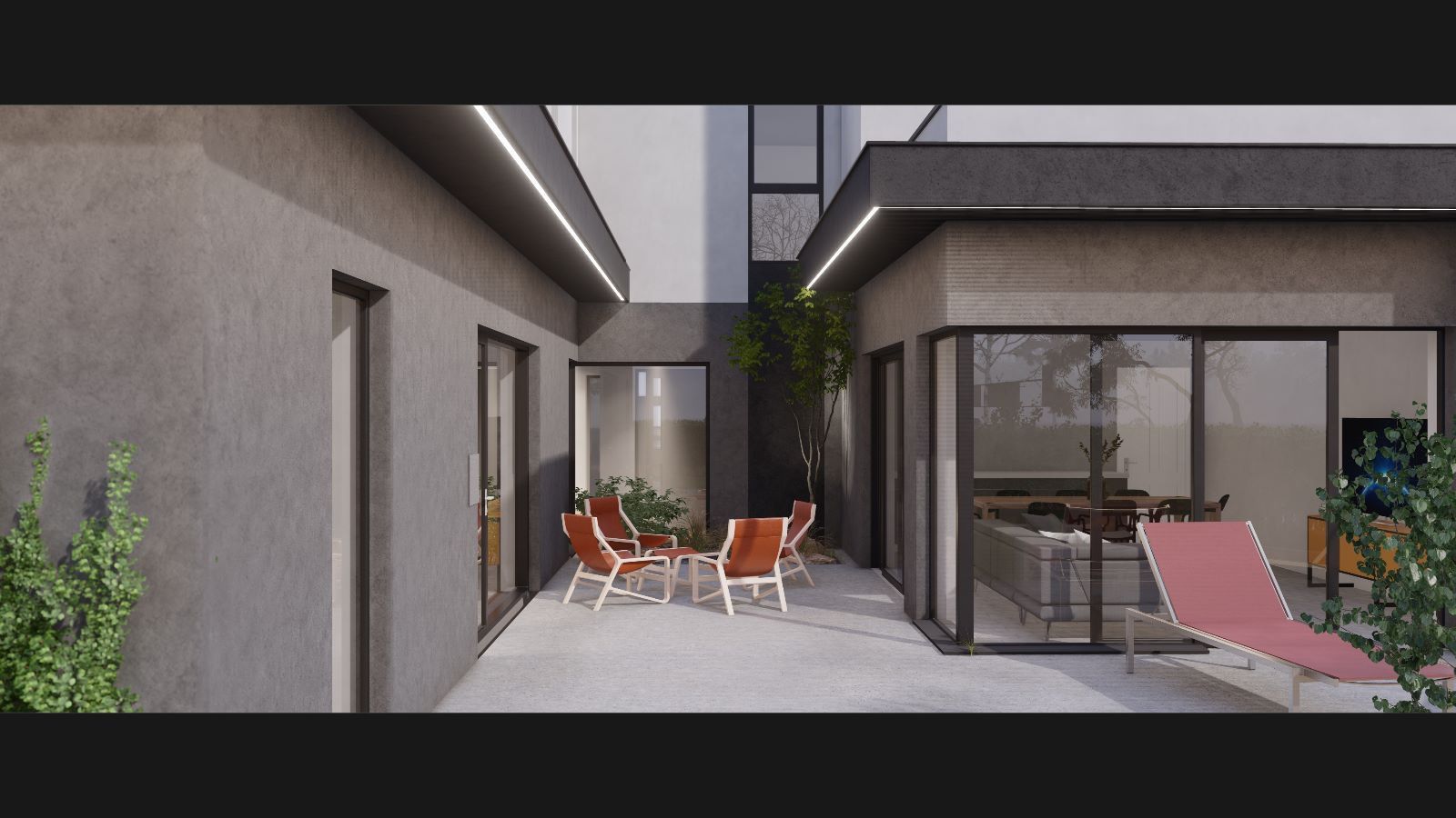 Locuinta individuala in stil contemporan - Poză 29