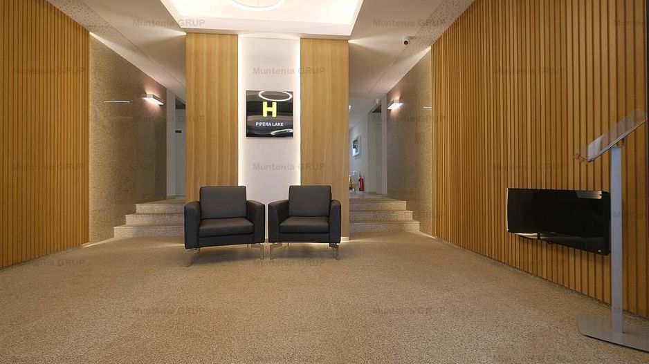 PIPERA LAKE, apartament 3 camere PARTER / 7 cu 41 mp. gradina si parcare - Poză 22