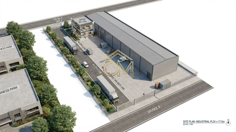 Teren Intravilan-2875 MP-Zona Industriala Vest - Poză 3