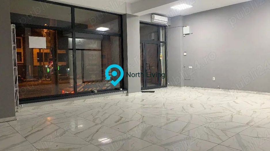 Spațiu comercial 85 mp, Dămăroaia – Jiului, vad stradal - Poză 1