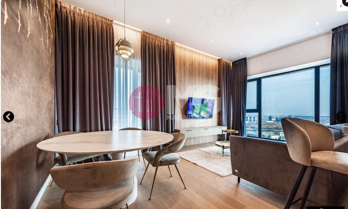 Apartament 4 camere de vanzare One Verdi Park- etaj 14- mobilat utilat - Poză 3