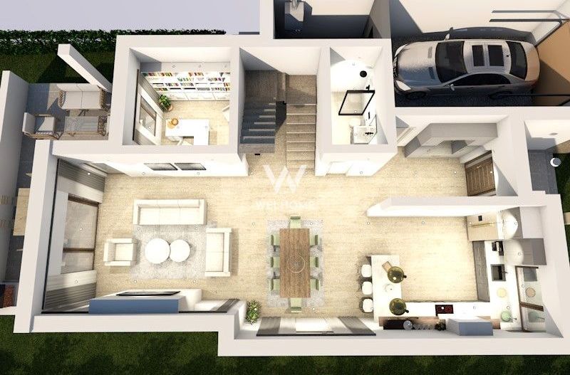 Casa Cu view catre Cetatea Cisnadioara - Schiță 7