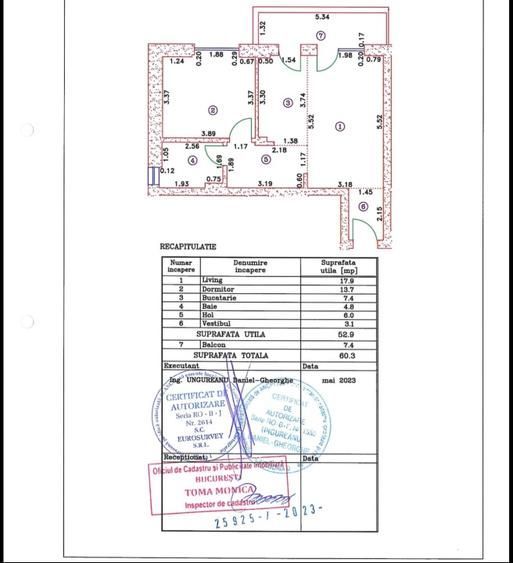 Apartament premium 2 camere, terasă 7,4 mp, parcare subterană, Cotroceni - Poză 16