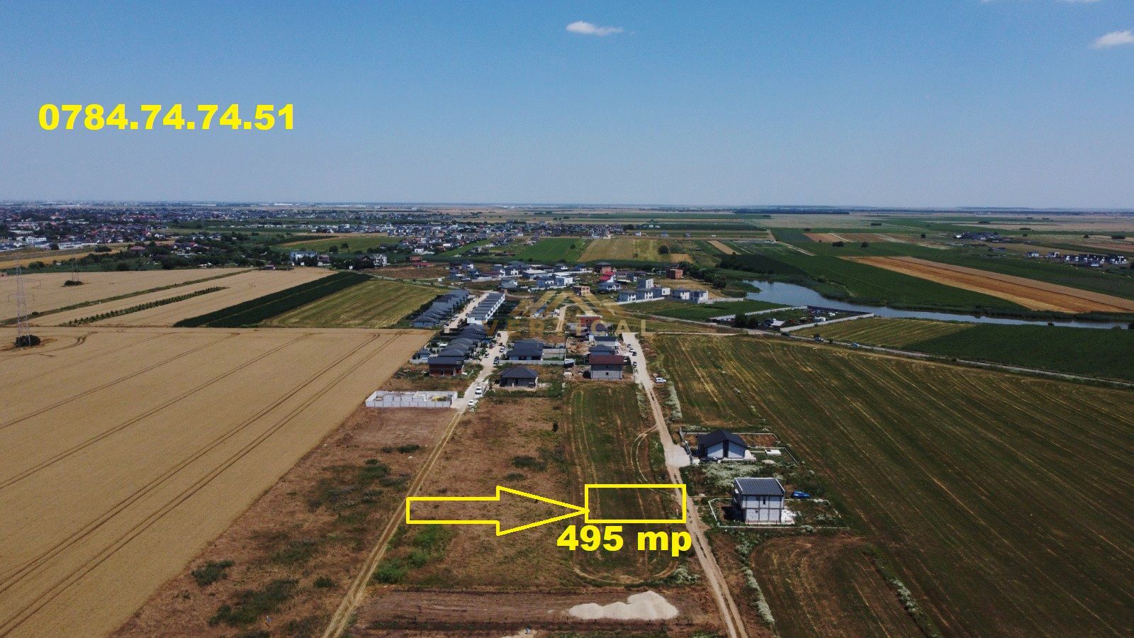 Teren cu UTILITATI | 495 mp | comuna Berceni - Poză 2