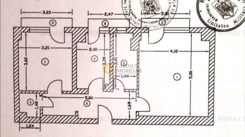 Apartament 2 camere renovat | zonă centrală Decebal - Poză 8