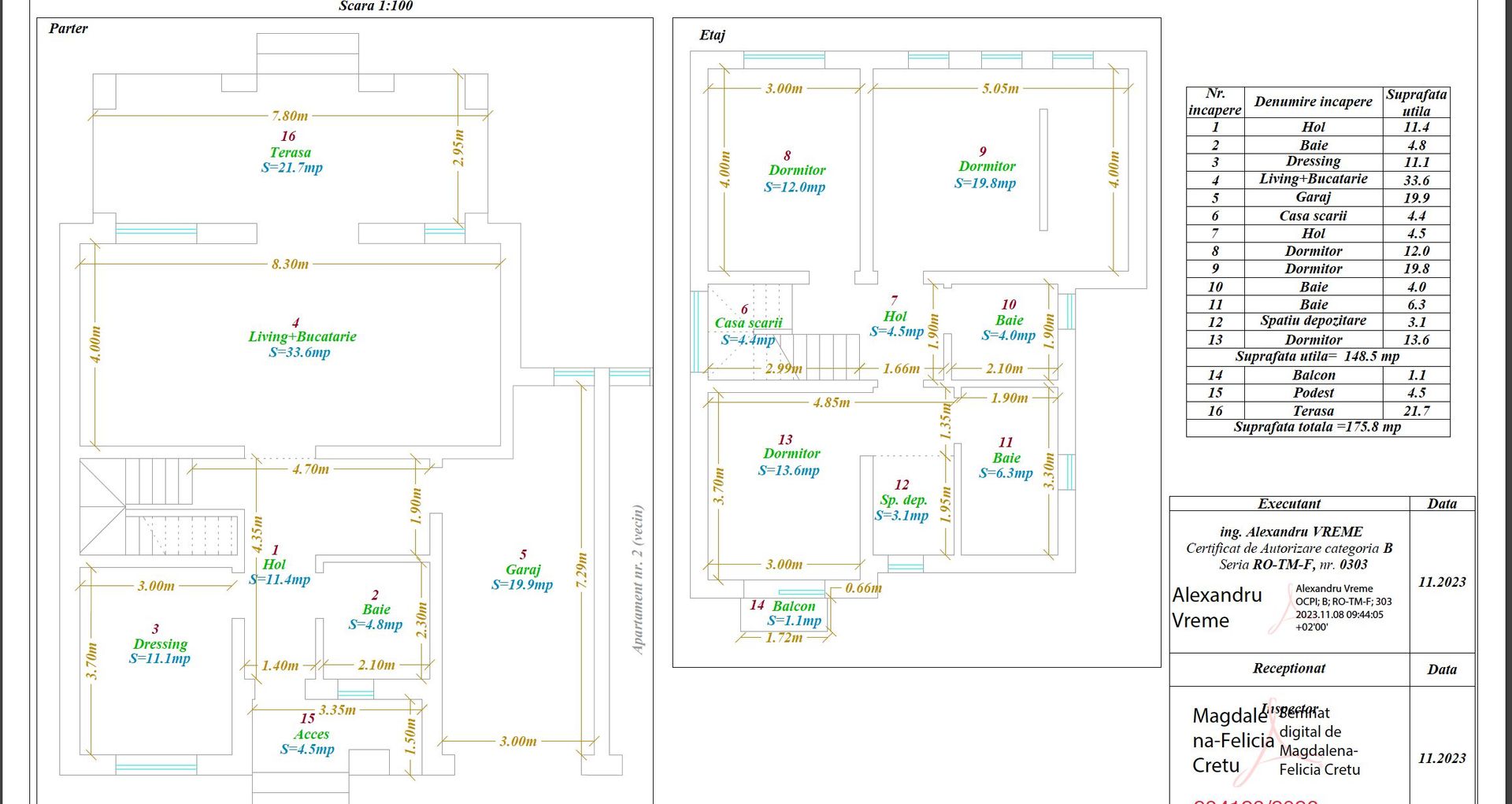 Duplex cu garaj zona Dumbravita - Pădure - Poză 4
