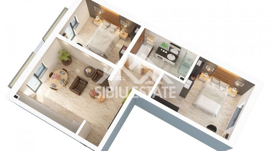 Apartament 3 camere, Doamna Stanca, Loc parcare inclus - Poză 1