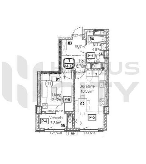 Vânzare, apartament, 1 cameră, str. Tudor Vladimirescu, Râșcani - Poză 8