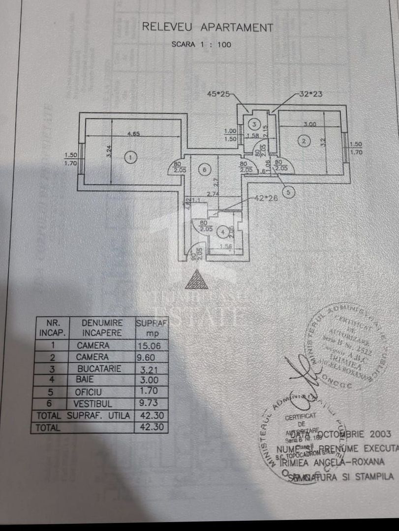 2 camere decomandat, parter | Lujerului–5 min metrou | Bloc reabilitat - Schiță 9