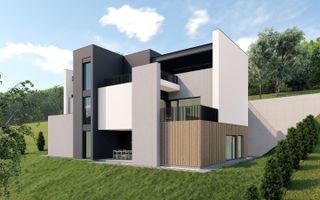 Duplex modern,160 mp utili, Teren 363 mp,Terase 40 mp, Valea Garbaului - Poză 1