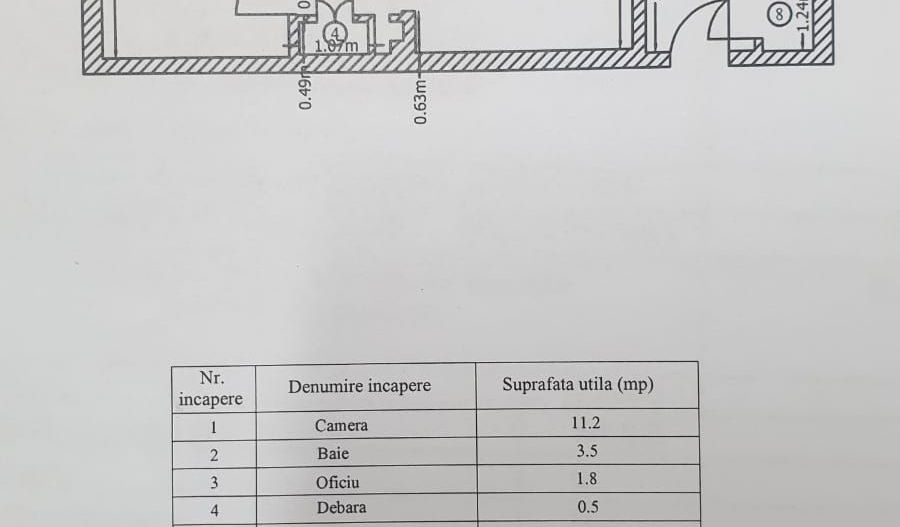 De vanzare Apartament 2 camere Apusului - Poză 7