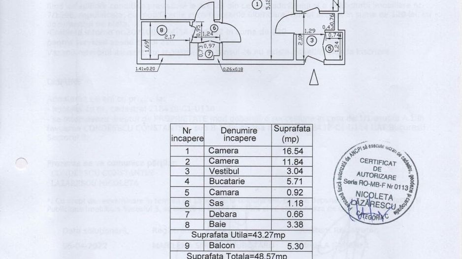 Ap cu 2 camere 49 mp - Piata Muncii - mobilat/utilat! - Poză 12